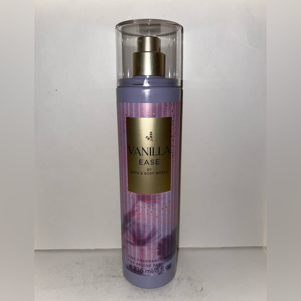 Bath & Body Works Vanilla Ease Fragrance Mist 8oz Discontinued New